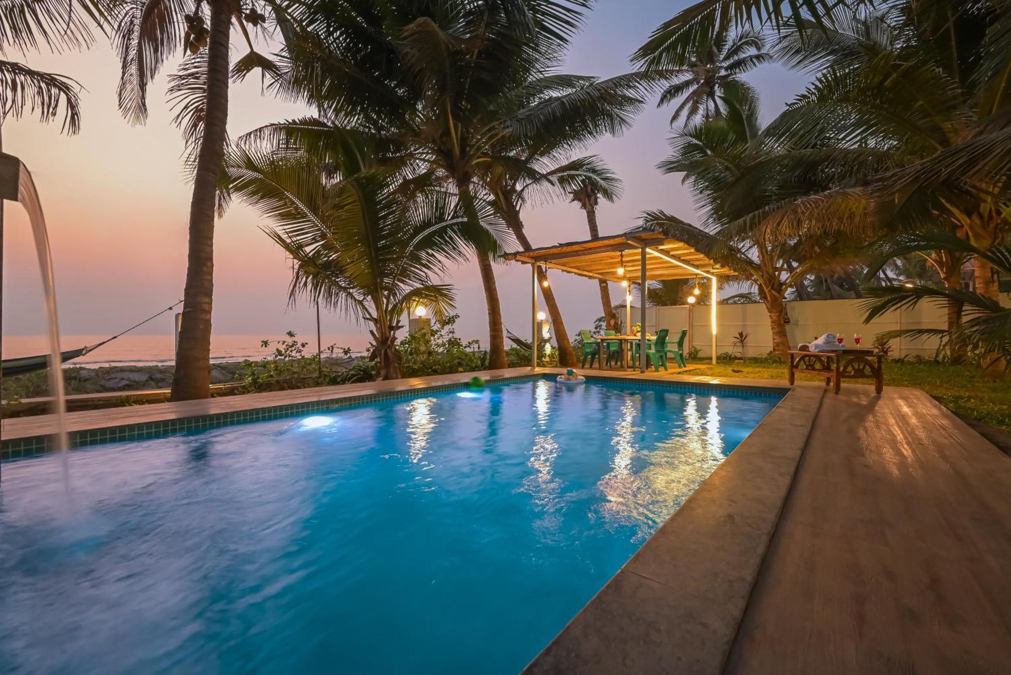 En Ocean Infinity Pool Villa Overlooking Sea ,Beach Touch Алібаґ Екстер'єр фото