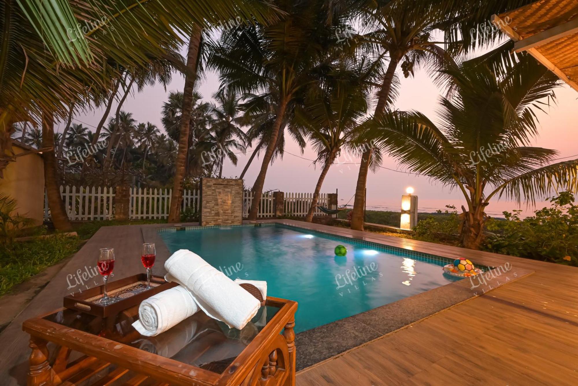 En Ocean Infinity Pool Villa Overlooking Sea ,Beach Touch Алібаґ Екстер'єр фото